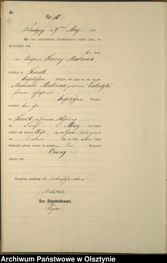 image.from.unit.number "Geburts-Haupt-Register Nr 1 - 29"