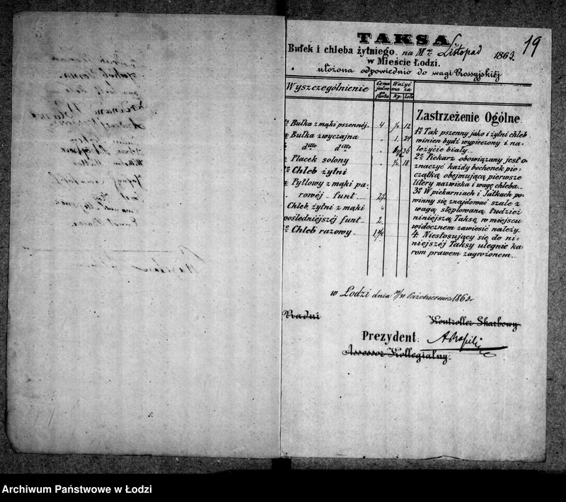 Obraz 17 z jednostki "Akta w przedmiocie piekarzy i rzeźników"