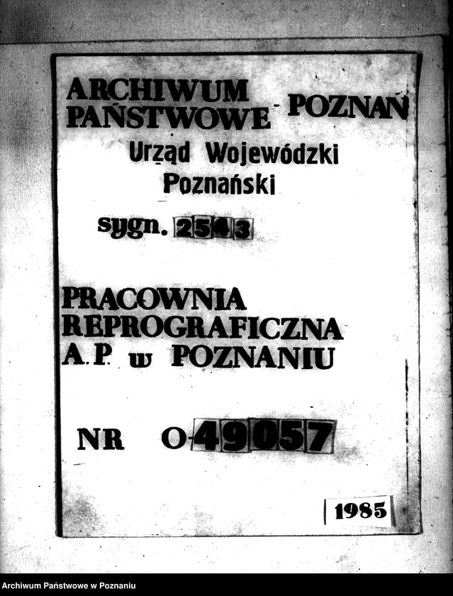 Obraz 1 z jednostki "Działki nr 1 i 2a w Kolnie powiatu międzychodzkiego Wawrzyn Dykczak osada parcelacyjna"