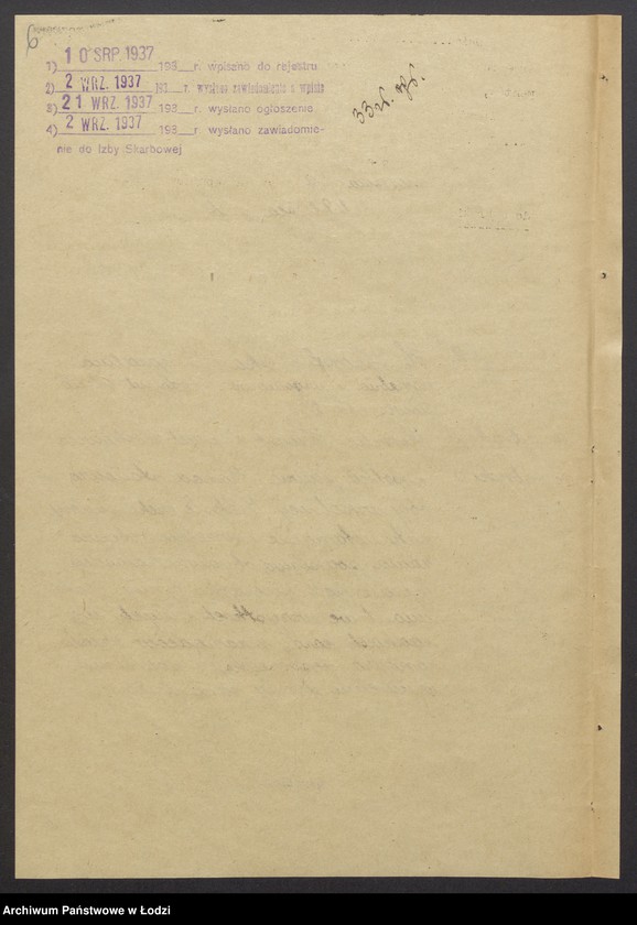 Obraz 8 z jednostki "Herszlik Knopf, Saul Wołkowicz- przędzalnia zgrzebna i wigoniowa"