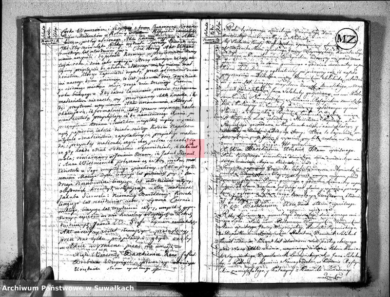 image.from.unit.number "Akta zaślubionych gminy wieysieyskiey od 1-go maja 1810"
