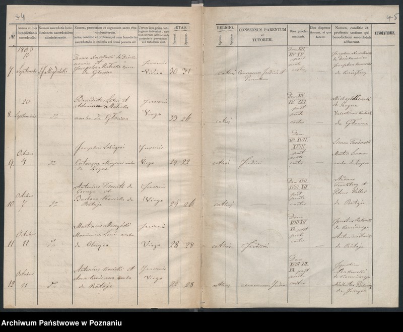 Obraz 4 z jednostki "Księga małżeństw"