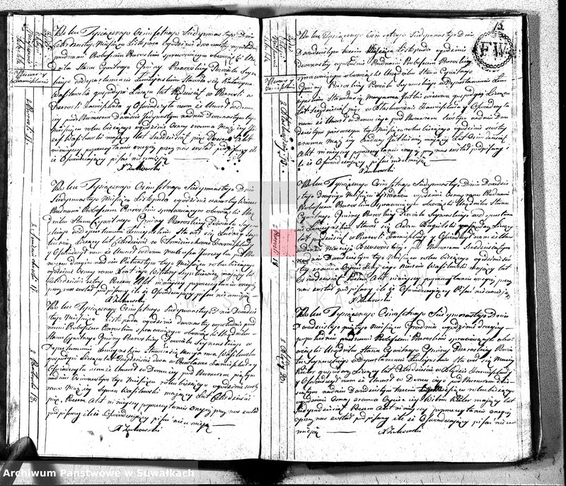 image.from.unit.number "Akta Gminy Przeroslskiey Zeszłych od Dnia 1- wszego Stycznia Roku 1817"