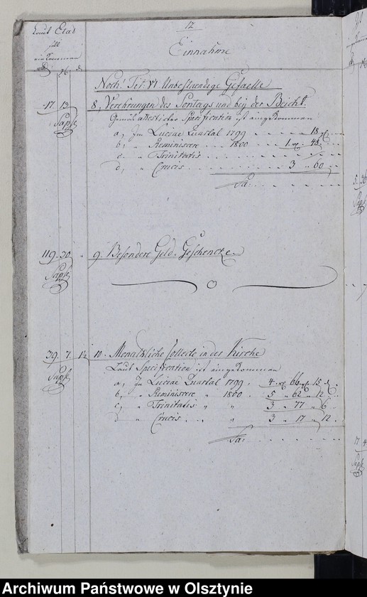 image.from.unit.number "Kirchen Casse Rechnung über Einnahme und Ausgabe"