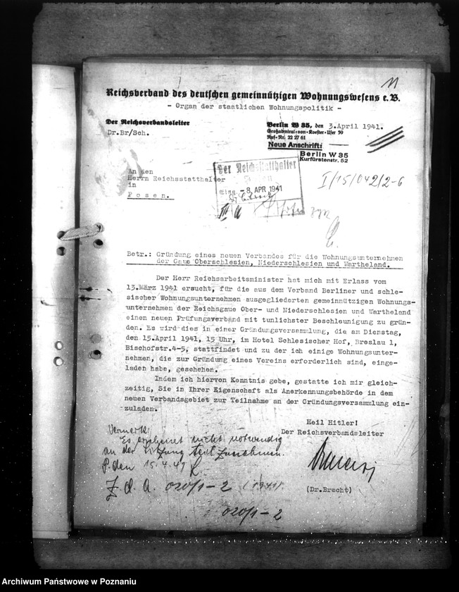 Obraz 15 z jednostki "Organisation des Gemeinnützigen Wohnungswesens im Osten"