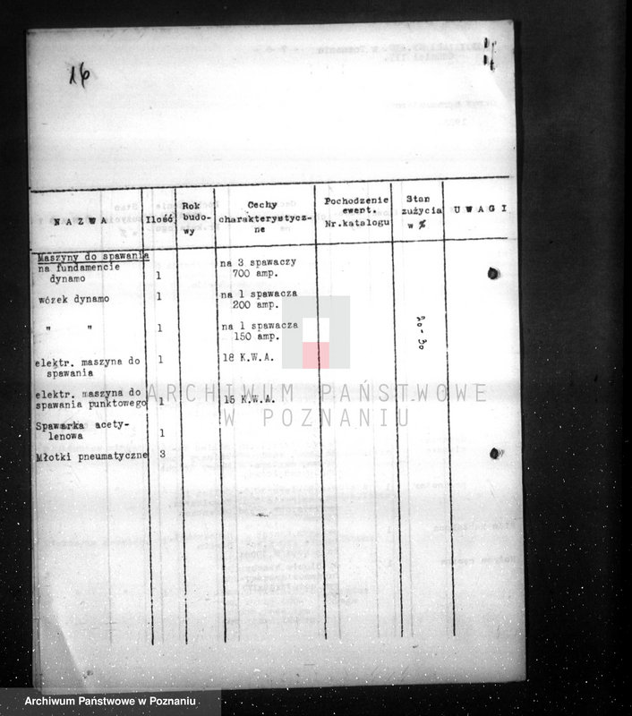 Obraz 20 z jednostki "/Kwestionariusz Fabryki H. Cegielskiego w Poznaniu/"