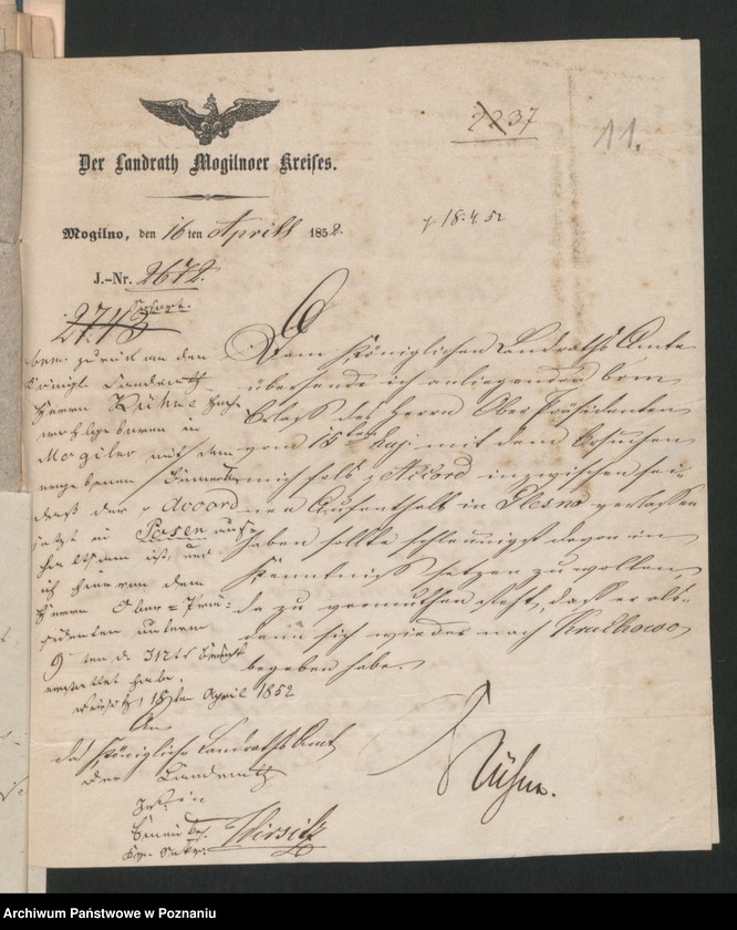 Obraz 16 z jednostki "A. betr. den polnischen Flüchtling Jean d