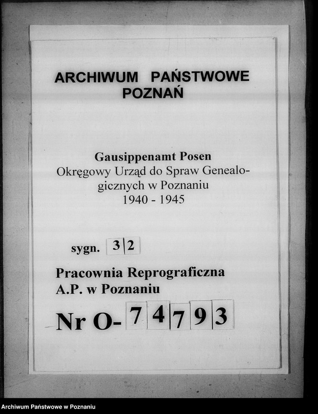 image.from.unit.number "Berufssippenforscher Scharnik [Korespondencja w sprawie honorariów i zażaleń na Scharnika zatrudnionego w Poznaniu]"