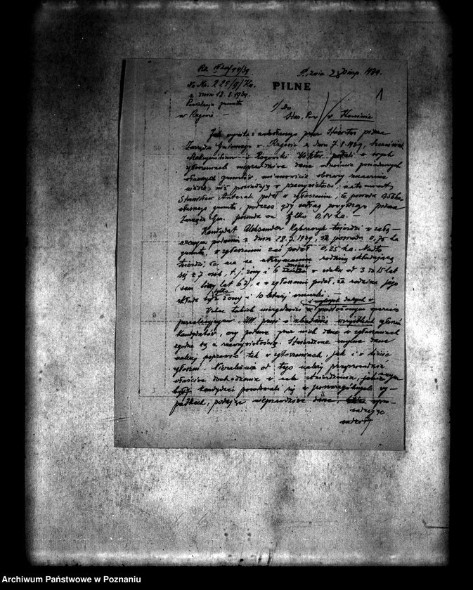 Obraz 5 z jednostki "/Parcelacja majątku w Rzgowie powiatu konińskiego/"