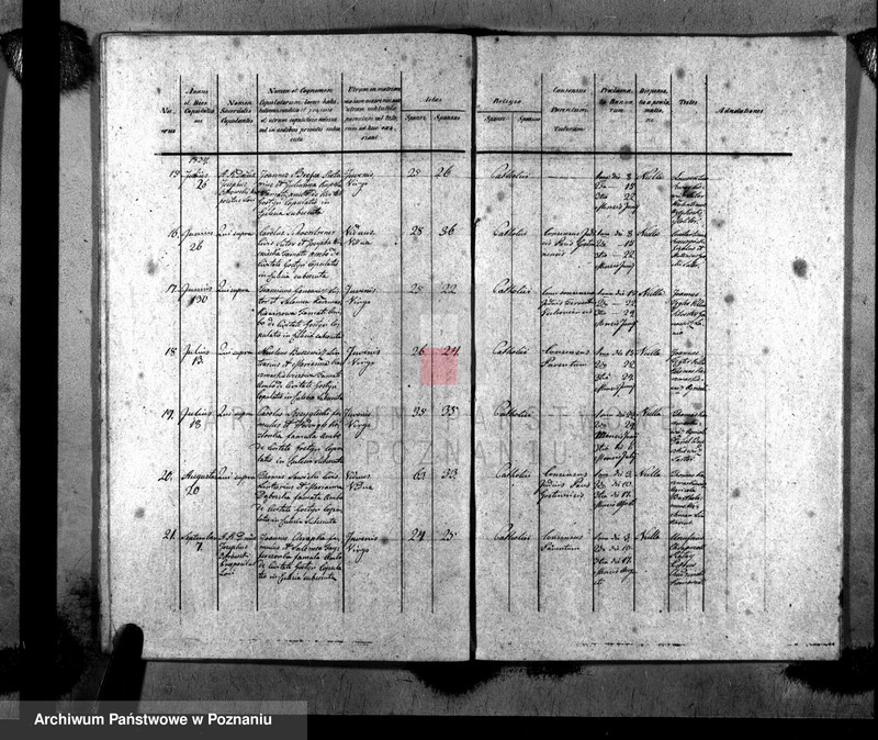 Obraz 15 z jednostki "Liber baptisatorum, copulatorum, mortuorum"