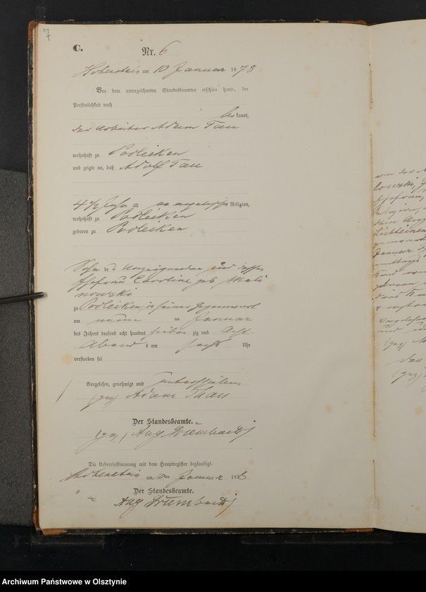 image.from.unit.number "Sterbe-Neben-Register Nr 1 - 177"