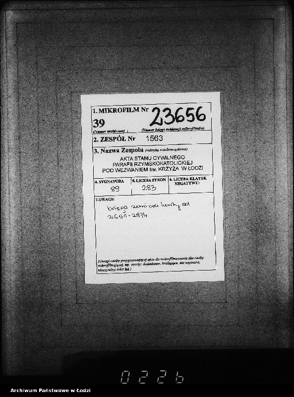 Obraz 2 z jednostki "Akta zgonów"