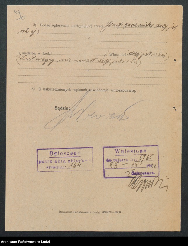 Obraz 9 z jednostki "Józef Bocheński – handel meblami"