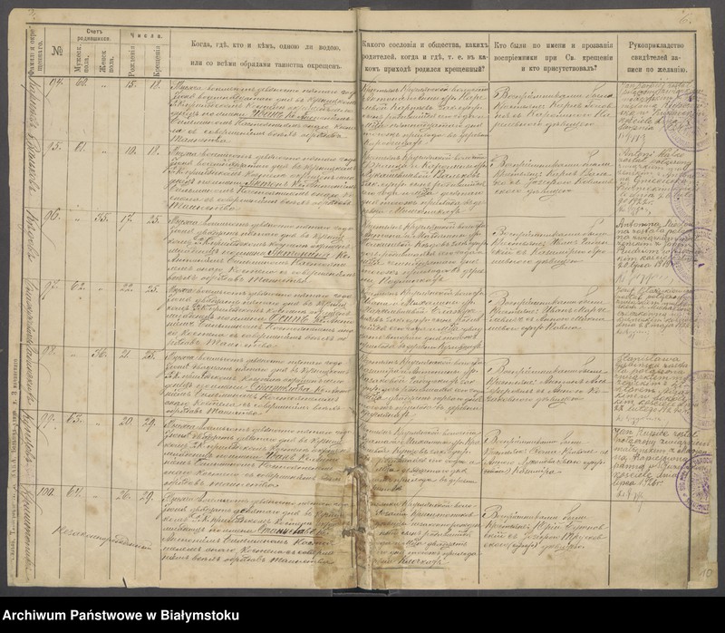 Obraz 8 z jednostki "[Akta urodzeń od nr 67/1895 do nr 114/1901]"