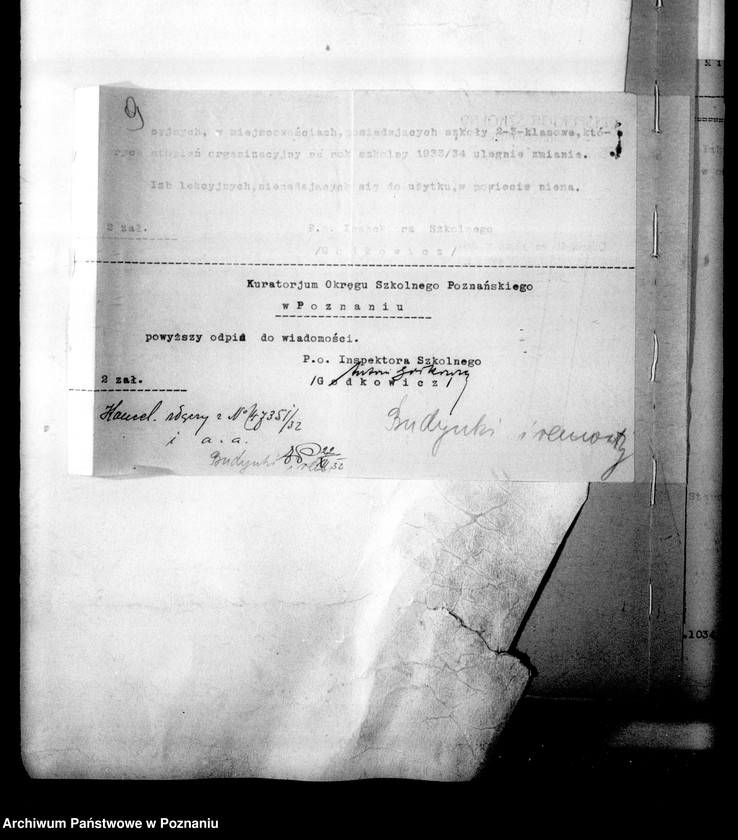 Obraz 12 z jednostki "Budynki i remonty [Sprawozdania dotyczące budowy publicznych szkół powszechnych i kredytów inwestycyjnych na szkolnictwo średnie]"