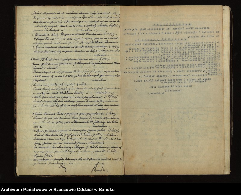 image.from.unit.number "Protokoły posiedzeń Rady Miejskiej w Sanoku"