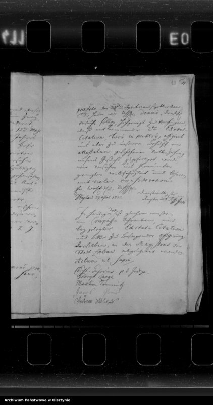 image.from.unit.number "Acta criminalia inwisitionis in puncto Sodomiae contra Joh. Sawart, gew. Bedienten in Stradem, coram Jud. T. Ilaviensis ad criminalia delegato"