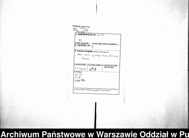 image.from.unit.number "Akta urodzeń, małżeństw i zgonów"