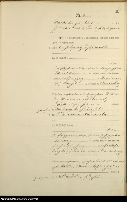 image.from.unit.number "Heiraths-Haupt-Register Nr 1 - 39"