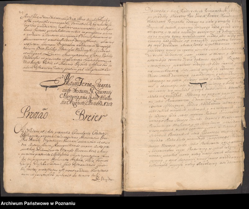 Obraz 16 z jednostki "Acta consularis officii civitatis Posnaniae."