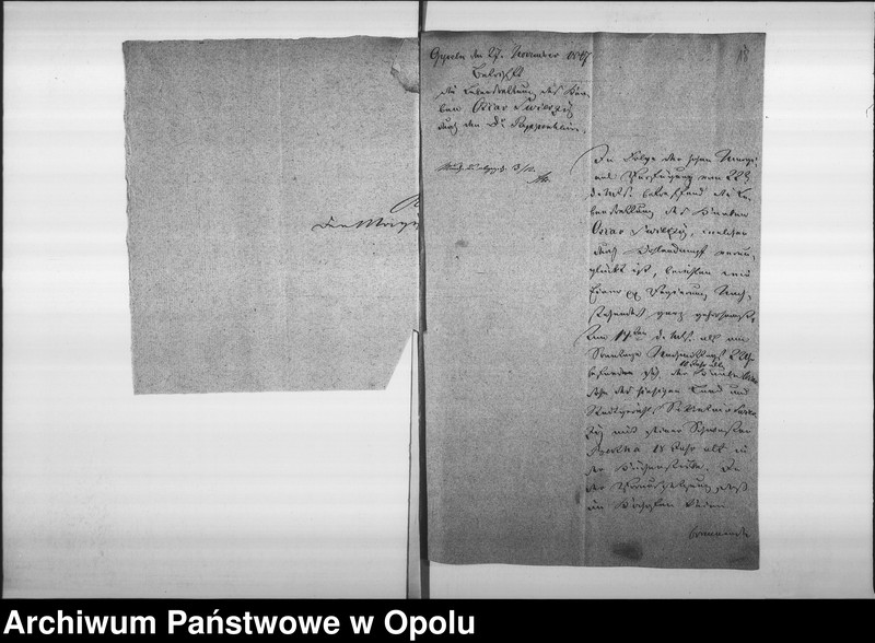 Obraz 17 z jednostki "Acta des Magistrats zu Oppeln betreffend: verunglückte Personen in der Oder und deren Rettung, so wie die Rettung der vom Kohlendampf Erstickten und aus Feuers Gefahren de Anno 1847"