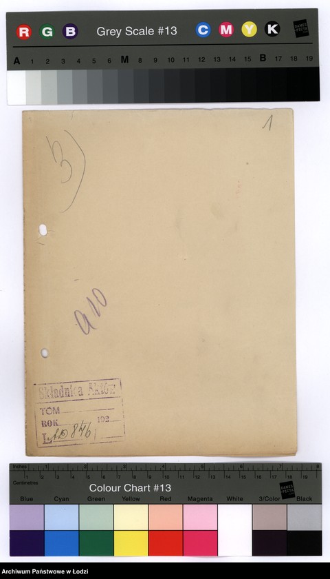 Obraz 4 z jednostki "[Korespondencja i okólniki w sprawach przynależności państwowej, wyznaniowych, administracyjnych itp.]"