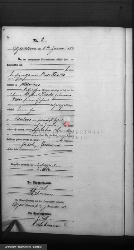 Obraz 8 z jednostki "Księga urodzeń"