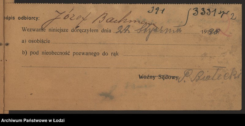 Obraz 4 z jednostki "Józef Bachman – restauracja – Zgierz"