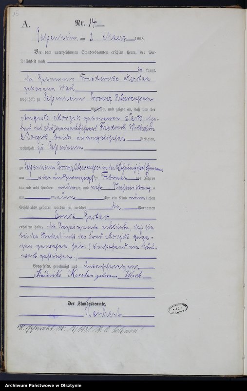 image.from.unit.number "Geburts-Haupt-Register Nr 1 - 76"