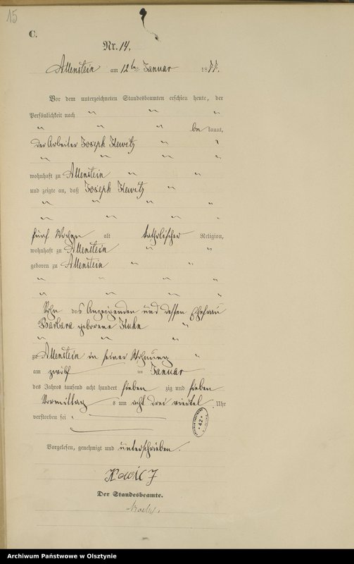 image.from.unit.number "Sterbe-Haupt-Register Nr 1 - 241"