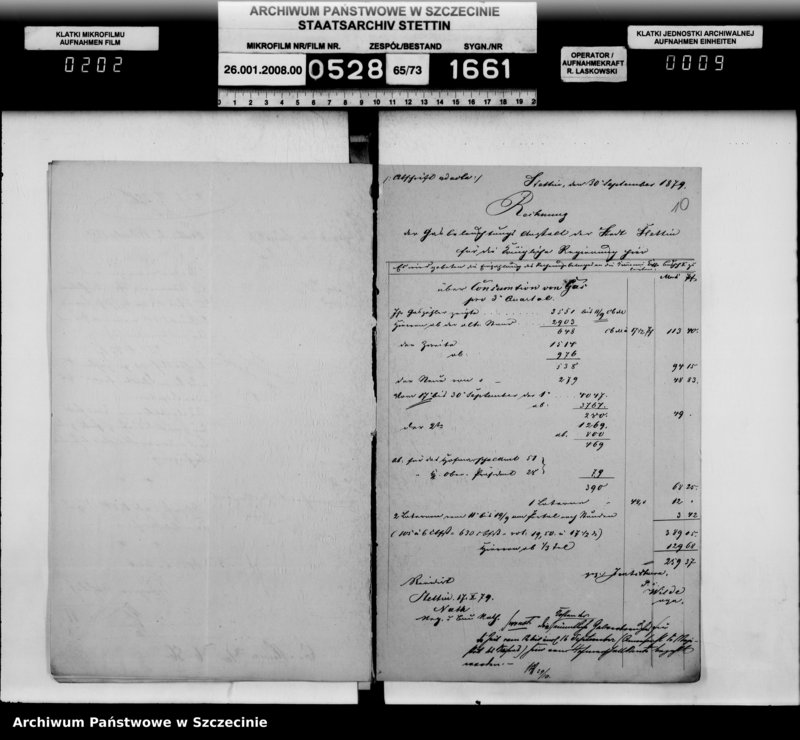 Obraz 9 z jednostki "Einrichtung der Gasbeleuchtung im Schloss, vol. II"