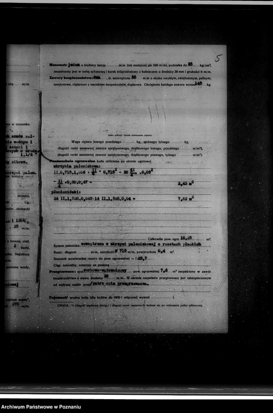 Obraz 9 z jednostki "Majątek Paruszewo powiat wrzesiński własność Dr Błociszewskiego nr woj. kotła 6363"