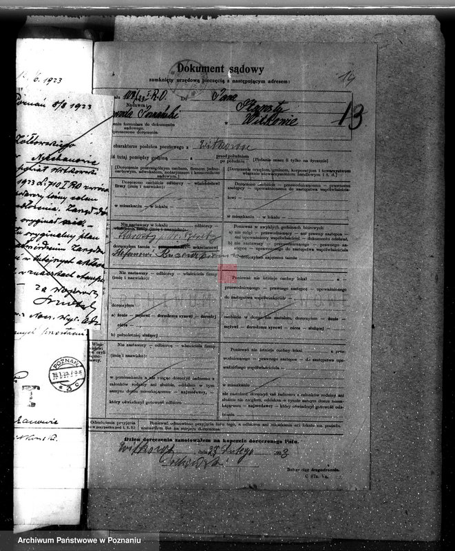 Obraz 18 z jednostki "Majętność /leśna/ Ni echanowo w powiecie gnieźnieńskim"