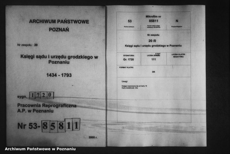 Obraz 1 z jednostki "Decreta officii [protocollon]"