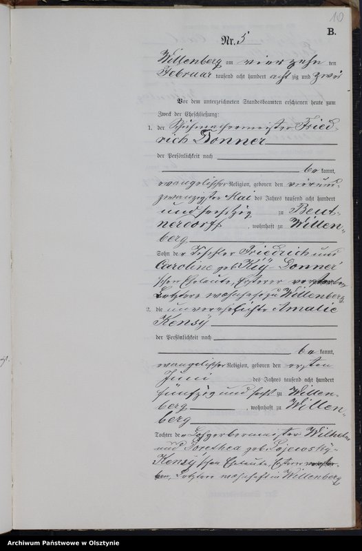 image.from.unit.number "Heiraths-Neben-Register Nr 1 - 25"