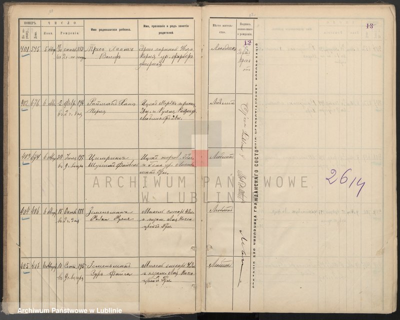 image.from.unit.number "Księga urodzeń"