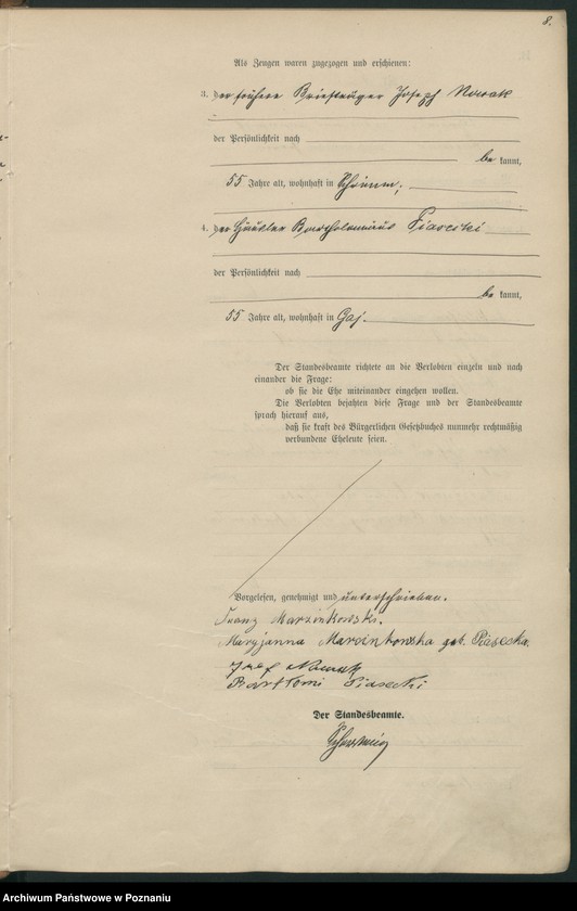 Obraz 11 z jednostki "Heirats-Haupt-Register"