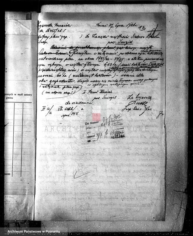 Obraz 17 z jednostki "Majętność leśna /Siekówko/ powiat kościański"