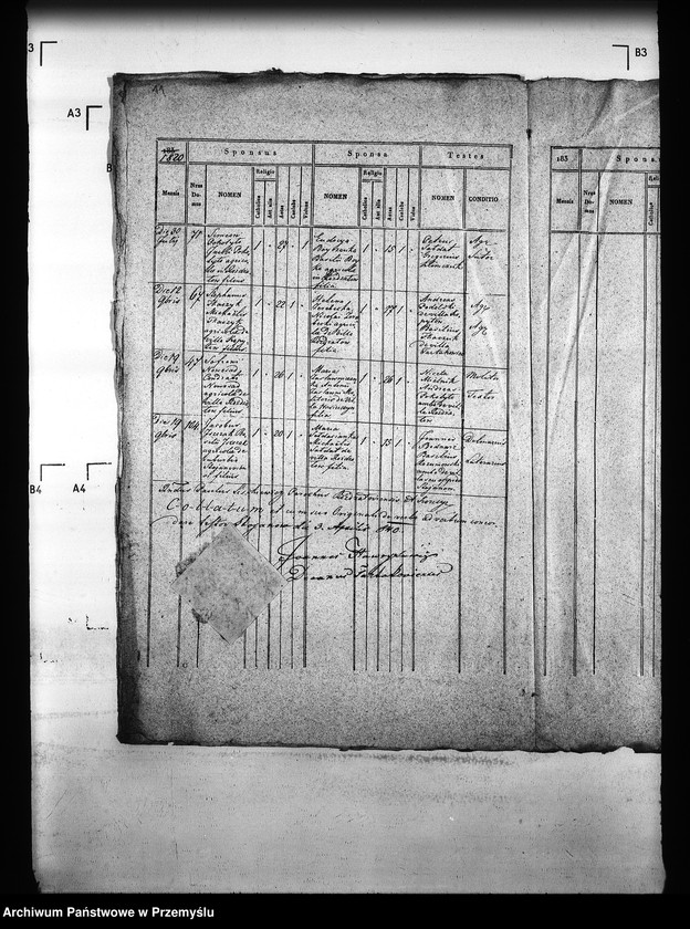 Obraz 15 z jednostki "[Kopie ksiąg metrykalnych parafii Rozdżałów z filią Korczyn (dekanat Tartaków)]"