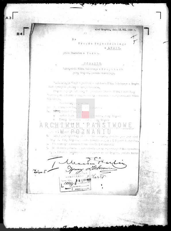 Obraz 9 z jednostki "Kółko Rolnicze ,,Kultura" we wsi Grzybki powiat turecki"