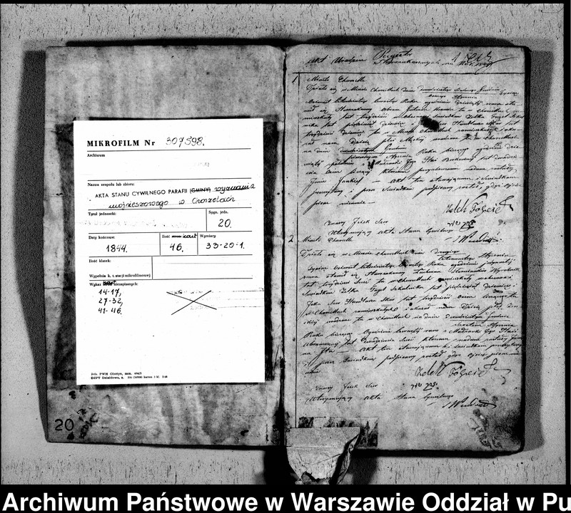 image.from.unit.number "Akta urodzeń, małżeństw, zgonów"