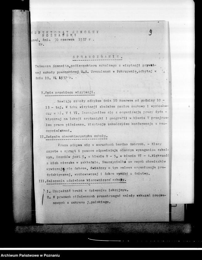 Obraz 13 z jednostki "Prywatna Szkoła Powszechna SS. Urszulanek w Pokrzywnie"