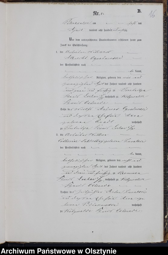 image.from.unit.number "Heiraths-Neben-Register Nr 1 - 28"