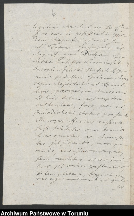 image.from.unit.number "Konstanty Kruszyński - akta rodzinne: zapisy majątkowe, kontrakt majątkowy między Konstantym Kruszyńskim a jego żoną Ludwiką z Wilkrzyckich podział majątku między rodziną Wilkrzyckich, testament Konstantego Kruszyńskiego z 1796, legat na rzecz służby i testament Konstantego Kruszyńskiego z 2.VII.1817, spisy majątku stanowiącego posag córek K. Kruszyńskiego"