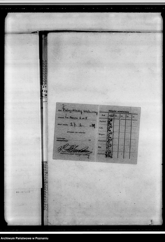 Obraz 10 z jednostki "Korespondencja dotycząca działalności sportowej: adresy towarzystw zrzeszonych w Polskim Okręgowym Związku Piłki Nożnej. Tabela rozgrywek"