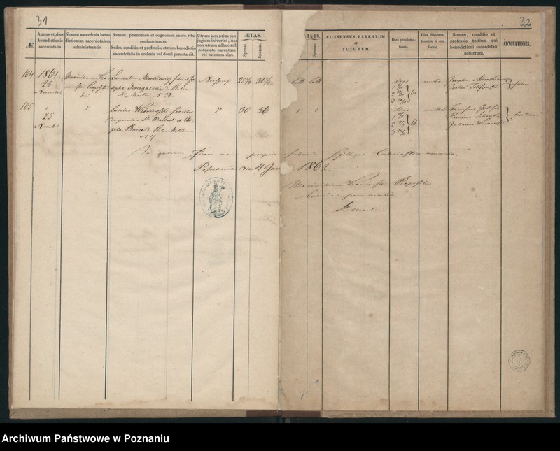 Obraz 20 z jednostki "Księga małżeństw"