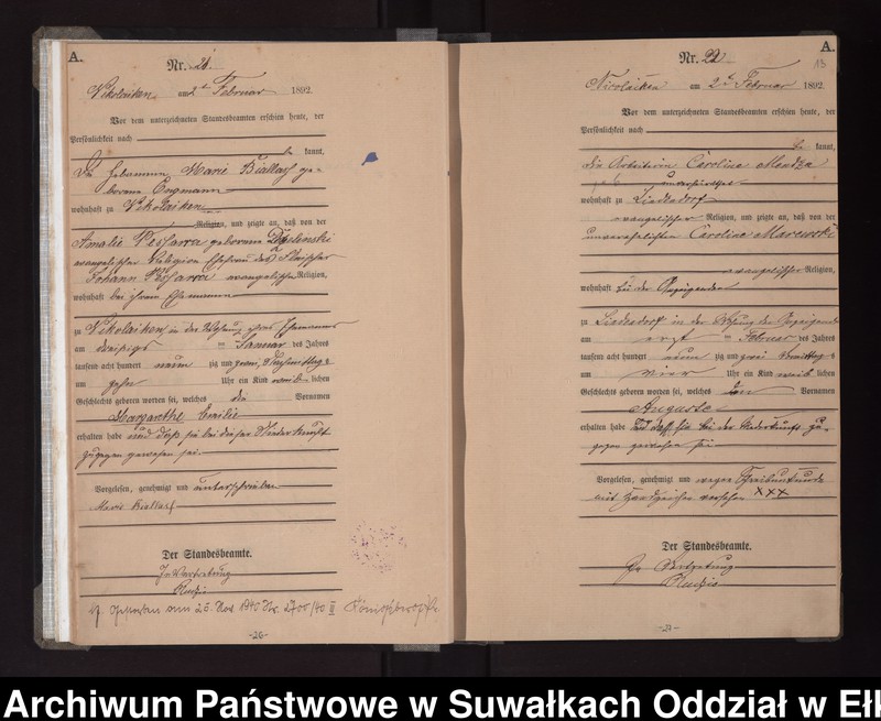 image.from.unit.number "Geburts-Haupt-Register des Königlichen Preussischen Standes-Amtes Nikolaiken Kreis Sensburg"