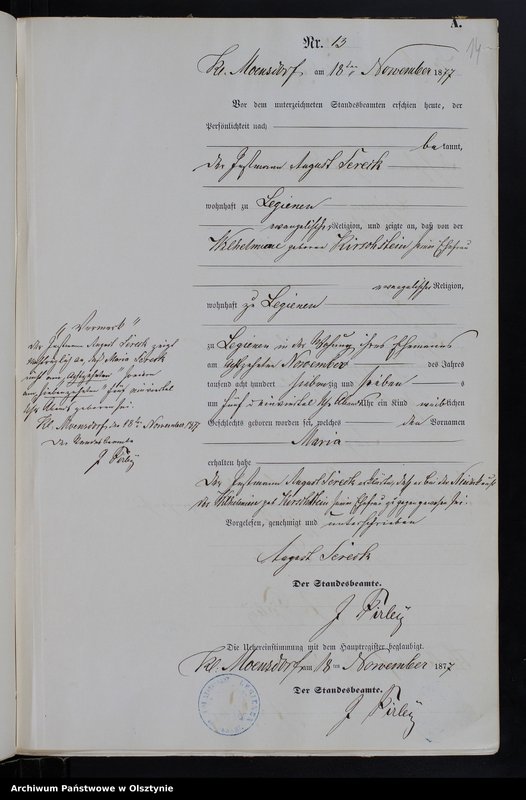 image.from.unit.number "Geburts-Neben-Register Nr 1 - 19"