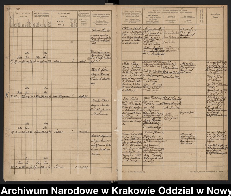 image.from.unit.number "Księga urodzeń"