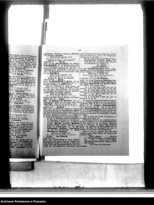 Obraz 11 z jednostki "Die Bildung der Draenagegenossenschaft Czekowice powiat Jarocin"